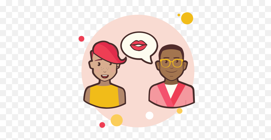 Couple Kiss Icon - Portable Network Graphics Emoji,Couple Kissing Emoji