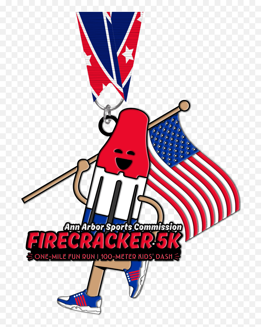 Download Firecracker 5k Tee Shirts Hd Png Download - Uokplrs Clip Art Emoji,Michigan Flag Emoji