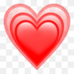 Heart Hearts Png Emoji Emojis Sticker - Apple