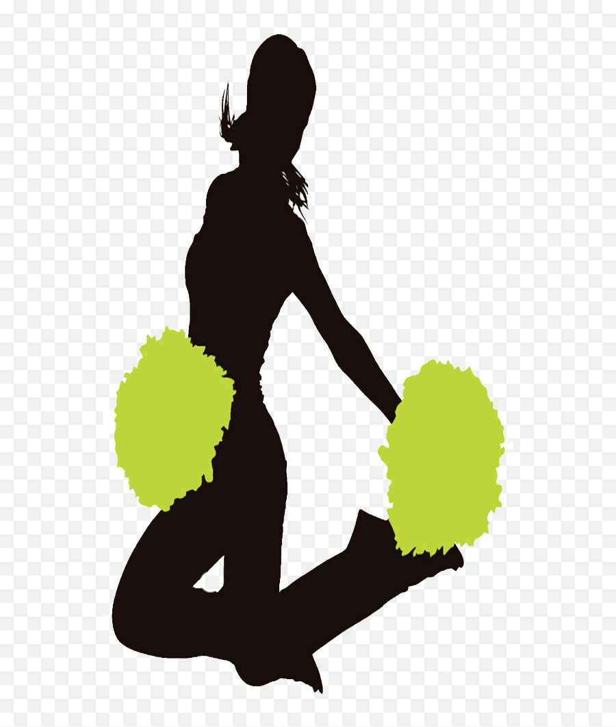 Personalised Party Bag - Green Cheerleader Cheerleader Emoji,Cheerleader Emoji