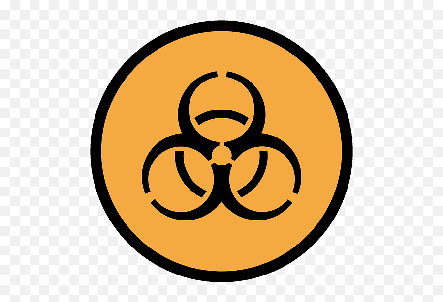 Biohazard Emoji Clipart - Signs And Safety Symbols Ppe,Radioactive Emoji