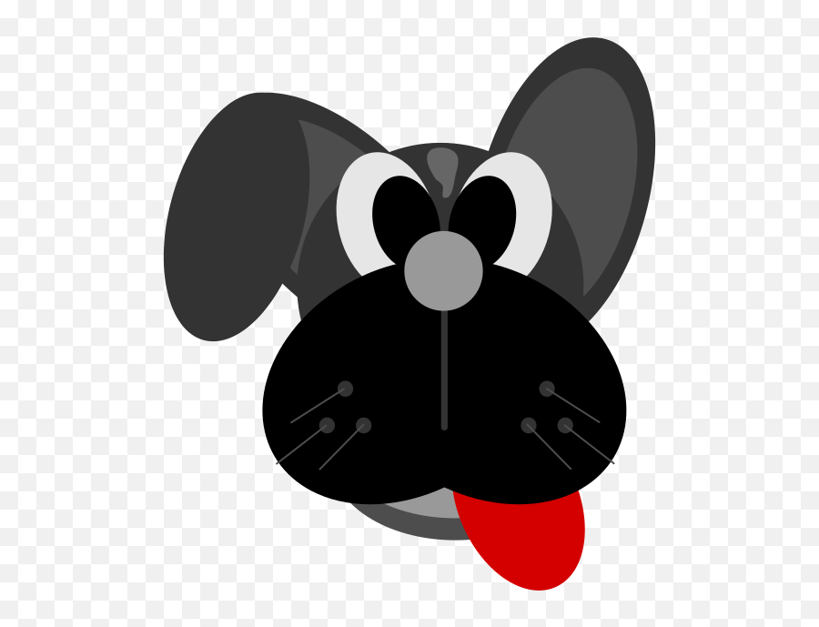 Dog Head Tongue Out Clipart Free Svg File - Svgheartcom Puppy Emoji,Dog Face Emoji
