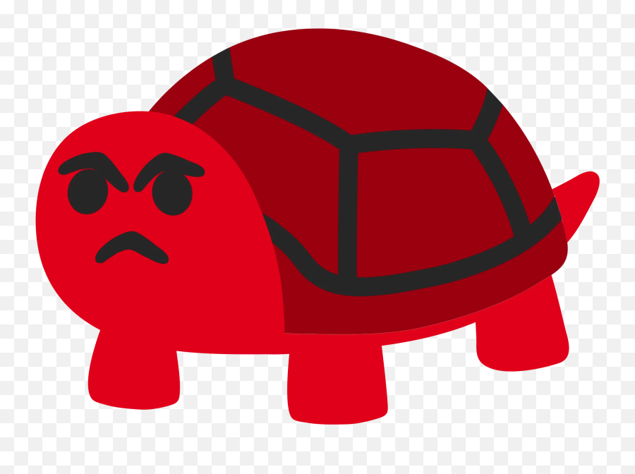 Memes Emoji Background - Galápagos Tortoise,Red B Emoji Meme