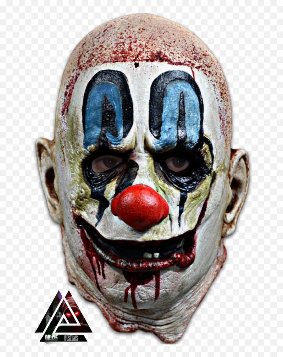 Dk925designs Clown Scary Spooky Mask Sticker By Dk925 - 31 Movie Mask Emoji,Scary Clown Emoji