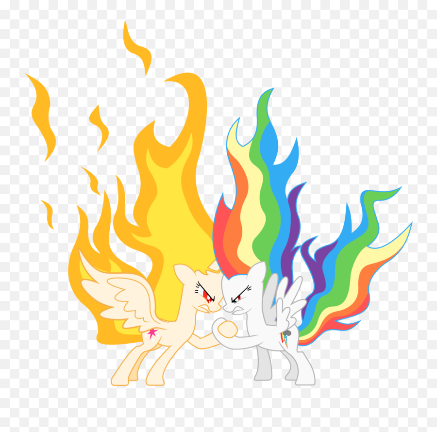 Physcedelic Clipart Fire - Png Download Full Size Clipart Mlp Fim Rainbow Dash Princess Emoji,Fire Emoji Vector