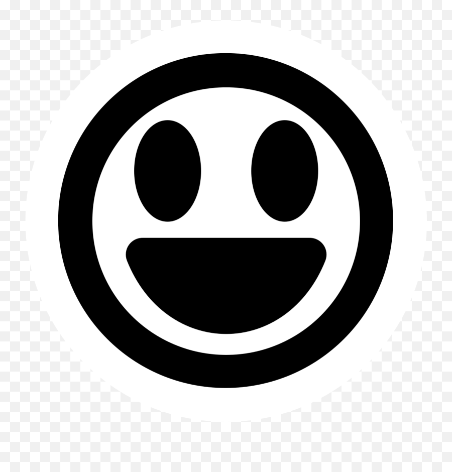 Filehigh - Contrastfacesmilebigsvg Wikimedia Commons Charing Cross Tube Station Emoji,Big Smile Emoticon
