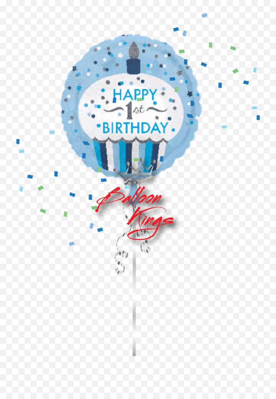 1st Birthday Little Boy Cupcake - Happy 1st Birthday Boy Emoji,Emoji Cupcake Designs