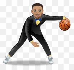 Stephmoji - Dribble Basketball Emoji,Nba Player Emoji