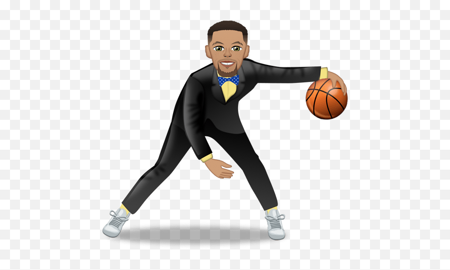 Stephmoji - Dribble Basketball Emoji,Nba Player Emoji