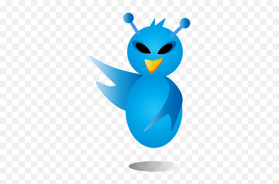 Alien Bird Icon - Alien Bird Png Emoji,Alien In A Box Emoji
