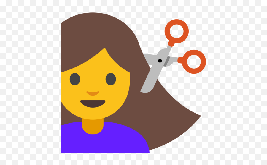 Person Getting Haircut Emoji - Emoji Cortando Cabelo,Scissors Emoji