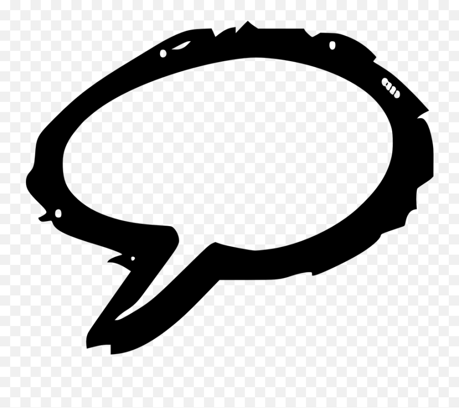 Free Speech Bubbles Speech Vectors - Bubble Speech Emoji,Thinking Emoticon
