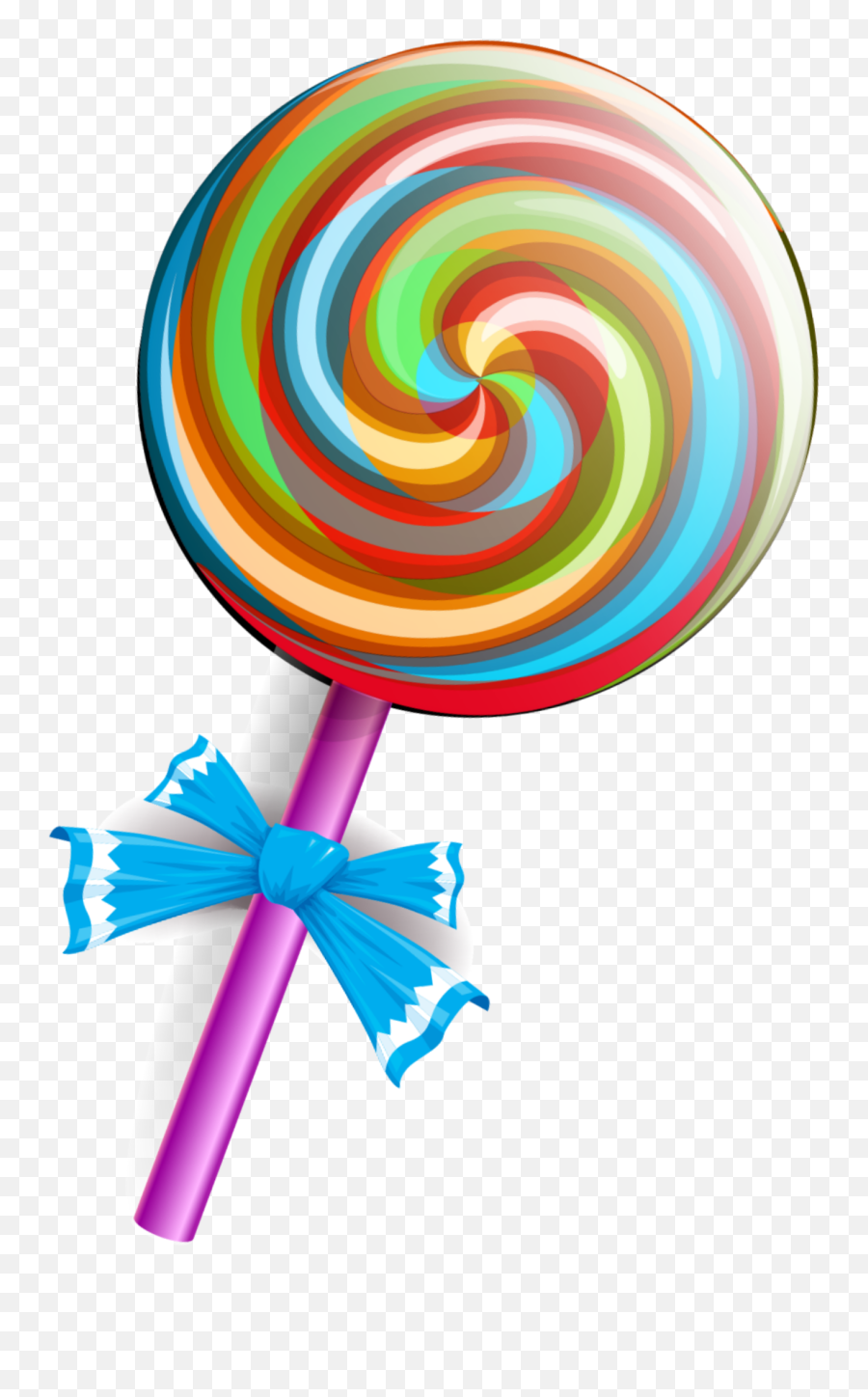 Mq Lollipop Candy Rainbow Rainbows - Candy Clipart Lollipop Png Emoji,Rainbow Candy Emoji