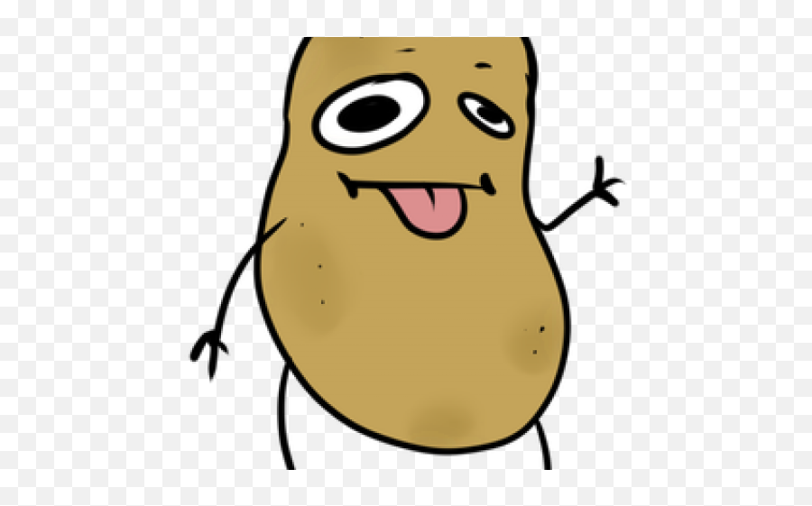 Potato Clipart Derpy - Derpy Potatoes Emoji,Derpy Emoji