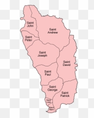 Atlas Of Dominica - Map And Parishes Emoji