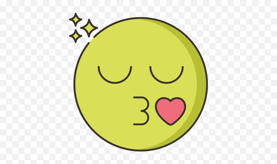 Beso - Icon Emoji,Emoji Beso