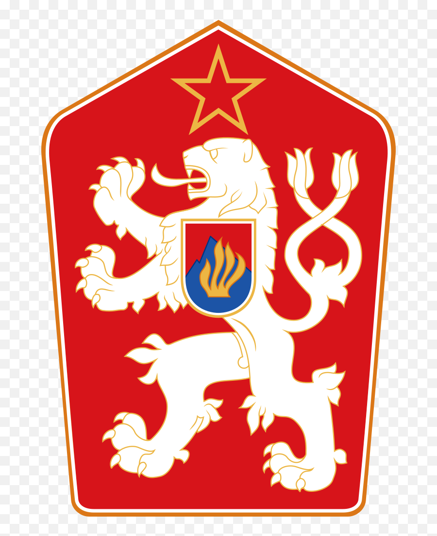 Czechoslovak Socialist Republic - Czechoslovakia Coat Of Arms Emoji,Czech Republic Flag Emoji