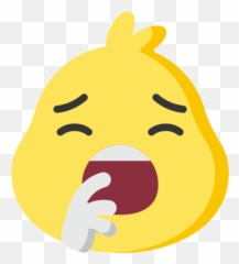 Yawning - Clip Art Emoji,Yawning Emoji
