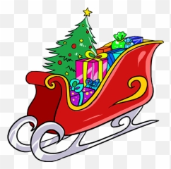 Really Easy Drawing Tutorial - Santas Sleigh Step By Emoji