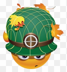 Army Emoji Decal - Emoji Warrior,Army Emoji