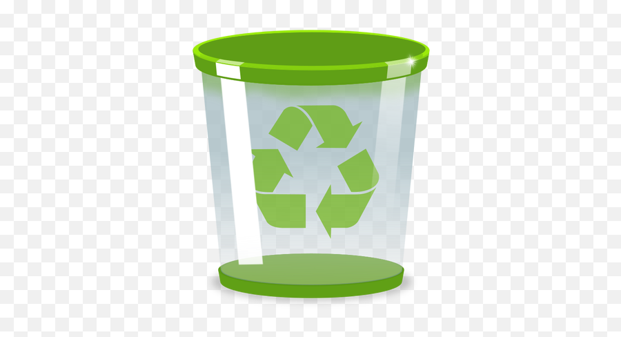 Trash Bin - Recycling Symbol Emoji,Trash Bin Emoji