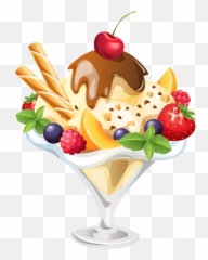 Milkshake Clipart Cold Milk Milkshake Cold Milk Transparent - Ice Cream Sundae Png Emoji,Milkshake Emoji