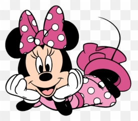 Minnie Mouse - Pink Cartoon Emoji