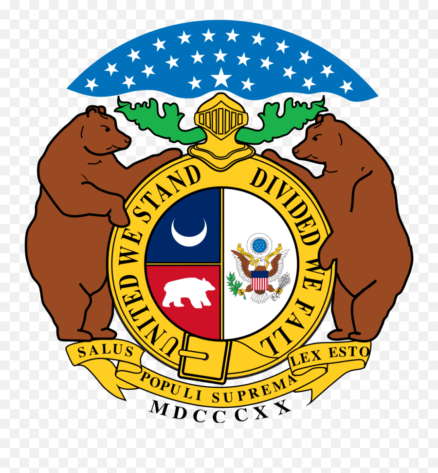Coat Of Arms Of Missouri - Missouri State Seal Bear Emoji,Switzerland Flag Emoji