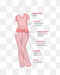 Womenu0027s Silky Long Sleeve Underscrub - Pants Rise Chart Emoji,Emoji Shirts And Pants