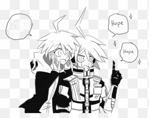 Heu0027s like a robo - Naegi D Danganronpa memes Cartoon Emoji