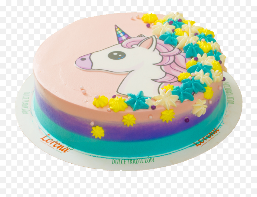 Unicornio Flores Pasteleria Lorena - Birthday Cake Emoji,Pasteles De Emojis