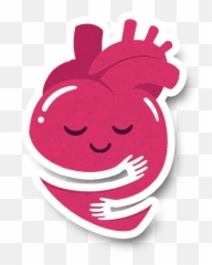 corazon - Anatomical Heart Cute Emoji