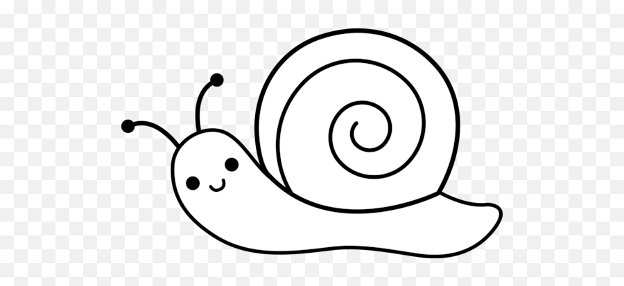 Png Snail Black And White Transparent Snail Black And White - Snail Drawing Emoji,Snail Emoticon