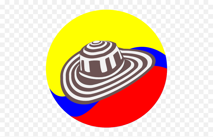 Sombrero Vueltiao Clipart I2clipart - Royalty Free Public Sombrero Vueltiao Colombia Png Emoji,Sombrero Emoticon
