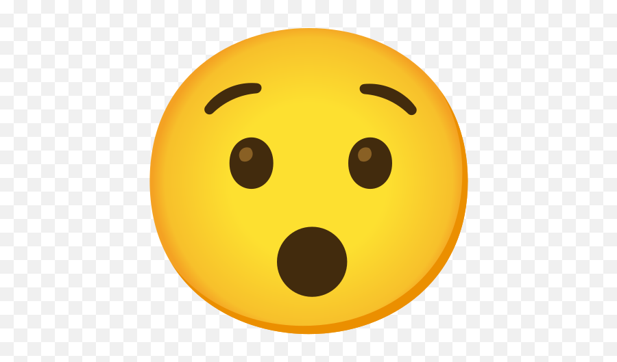 Hushed Face Emoji - Emoji Impactado,Drooling Emoji