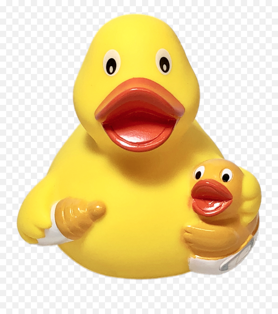 Duckling Clipart Duckie Duckling - Mother And Baby Rubber Duck Emoji,Rubber Ducky Emoji