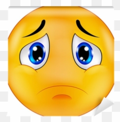 Carta Da Parati Emoticon Triste Smiley Pixers - Imagen De Un Emoji