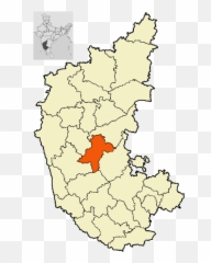 Karnataka - Bellary In Map Emoji