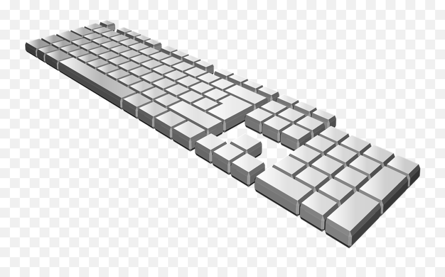 Free Perspective 3d Vectors - Keyboard Vector Emoji,Neon Emoji Keyboard