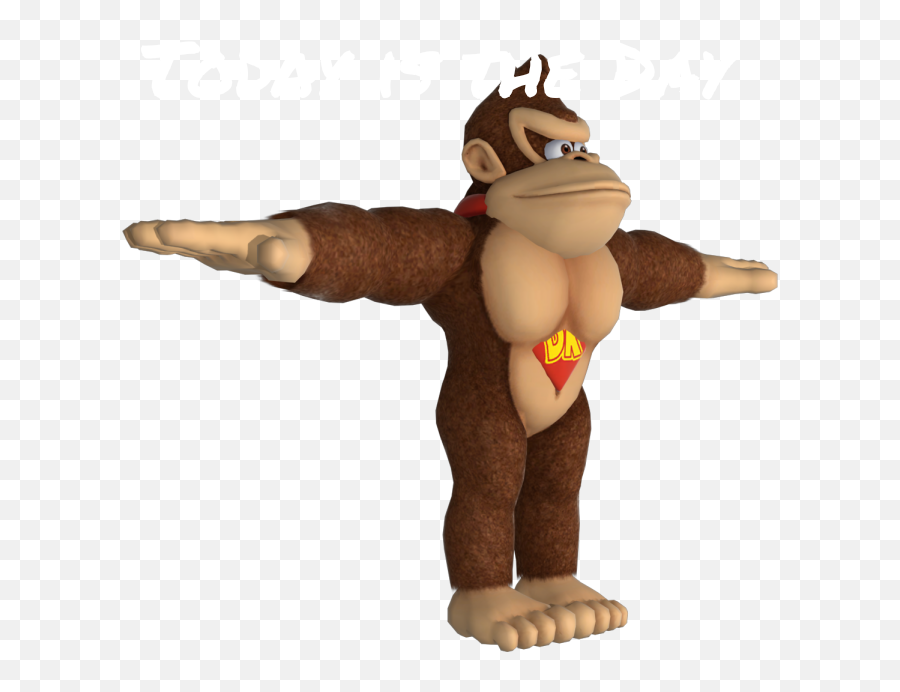 T Pose Thursday - Donkey Kong T Pose Png Emoji,T Pose Emoji