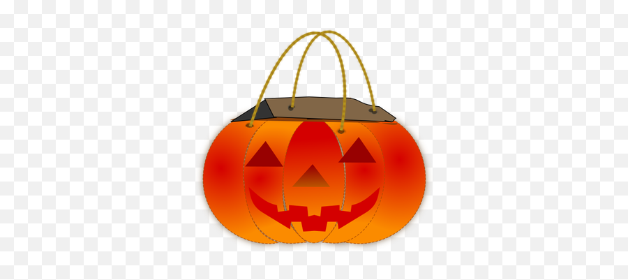 Trick Or Treat Bag Vector Image - Trick Or Treat Bag Clip Emoji,Emoji Trunk Or Treat