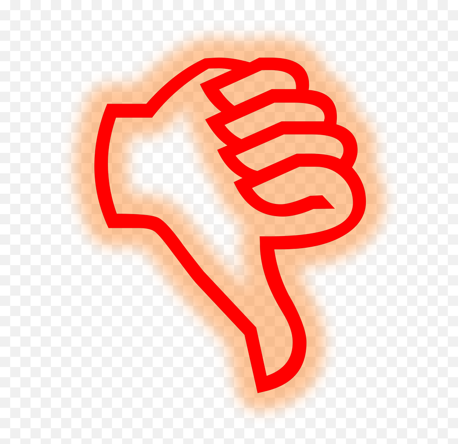 Thumb Down Red Copy Transparent Png - Cartoon Thumbs Down Transparent Background Emoji,Thumbs Down Emoji