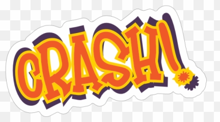 Crash Comic Sticker - Clip Art Emoji,Car Crash Emoji