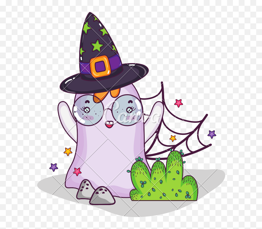 Mad Clipart Witch - Desenho De Halloween Bonito Emoji,Witch On Broom Emoji