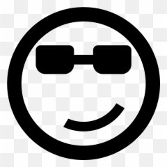 Cool Emoticon Smiley Face Svg Png Icon Free Download - Swag Emoji