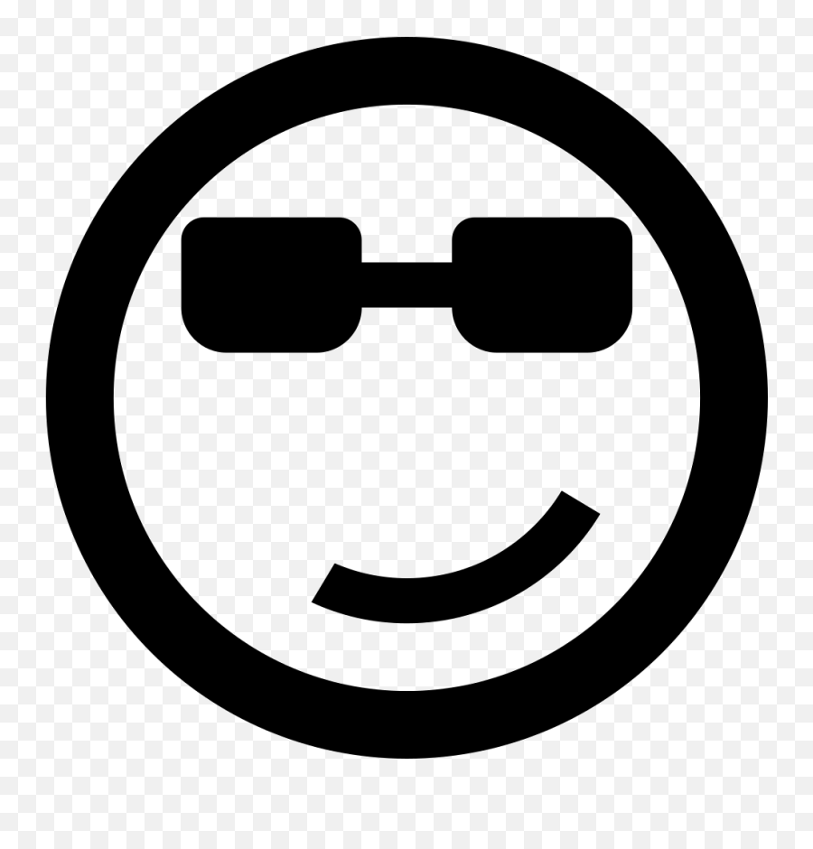Cool Emoticon Smiley Face Svg Png Icon Free Download - Swag Icon Png Emoji,Texting Emoticons Symbols