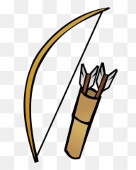 Archery Arrow Bow - Clipart And Emoji
