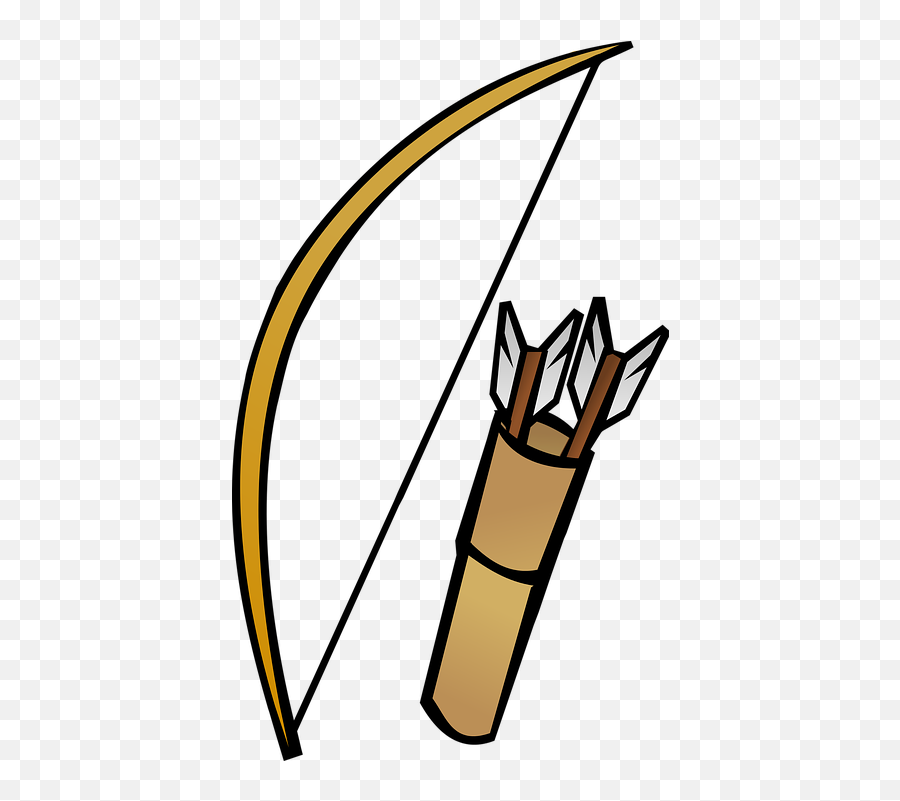 archery-arrow-bow-clipart-bow-and-arrow-emoji-gift-arrows-emoji