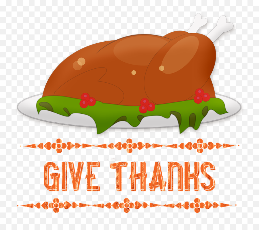 Turkey Dinner Give Thanks Happy - Thanksgiving Emoji,Turkey Text Emoticon