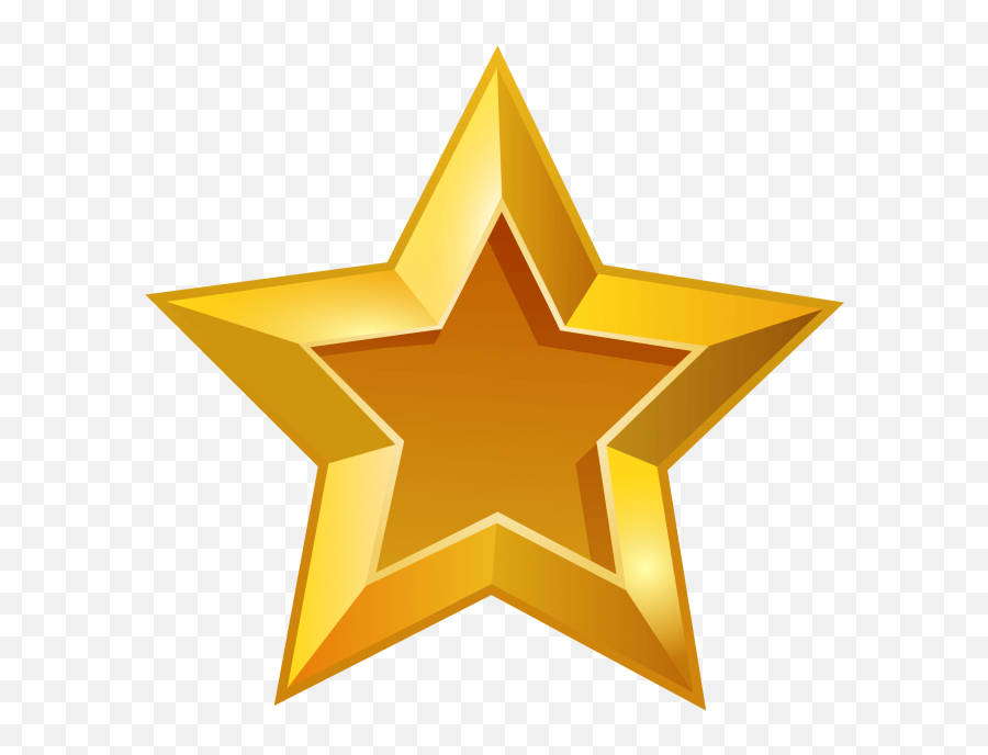 Glowing Star With Transparent Background - Gold Star With No Transparent Background Gold Star Clipart Emoji,Gold Star Emoji